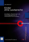 Buchcover Kinder ohne Lautsprache