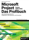 Buchcover Microsoft Project 2000/2002 - Das Profibuch