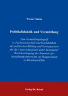 Buchcover Politikdidaktik und Vermittlung