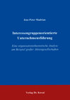 Buchcover Interessengruppenorientierte Unternehmensführung