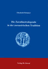 Buchcover Die Zarathustralegende in der zoroastrischen Tradition