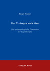 Buchcover Das Verlangen nach Sinn