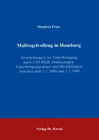 Buchcover Massregelvollzug in Hamburg