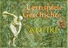 Buchcover Lernspiele Geschichte: Antike und Vorgeschichte