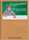 Buchcover Gute Texte schreiben – Grundtechniken