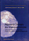 Buchcover Adjuvante Therapie des Mammakarzinoms
