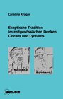 Buchcover Skeptische Tradition im zeitgenössischen Denken Ciorans und Lyotards