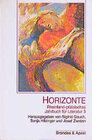 Buchcover Jahrbuch für Literatur / Horizonte