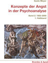 Buchcover Konzepte der Angst in der Psychoanalyse Bd. 2/1