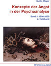 Buchcover Konzepte der Angst in der Psychoanalyse Bd. 2/2