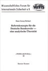 Buchcover Reformkonzepte für die deutsche Bundeswehr