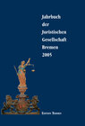 Buchcover Jahrbuch der juristischen Gesellschaft Bremen
