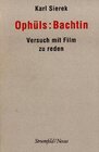 Buchcover Ophüls: Bachtin