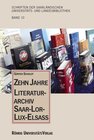 Buchcover Zehn Jahre Literaturarchiv Saar-Lor-Lux-Elsass