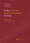 Buchcover Studien zu Literatur, Sprache und Geschichte in Europa