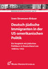 Buchcover Deutsch-jüdische Immigranten in der US-amerikanischen Politik