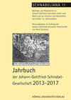 Buchcover Jahrbuch der Johann-Gottfried-Schnabel-Gesellschaft 2013-2017