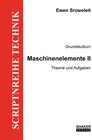 Buchcover Maschinenelemente / Maschinenelemente II