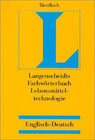 Buchcover Langenscheidts Fachwörterbuch Lebensmitteltechnologie