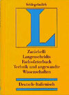 Buchcover Langenscheidt Fachwörterbuch Technik und angewandte Wissenschaften Italienisch