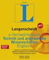 Buchcover Langenscheidt Fachwörterbuch Technik und angewandte Wissenschaften CD-ROM, e-Fachwörterbuch