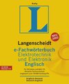 Buchcover Langenscheidts Fachwörterbuch Elektrotechnik und Elektronik CD-ROM, e-Fachwörterbuch