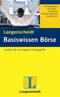 Buchcover Langenscheidt Basiswissen Börse