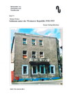 Buchcover Schlesien / Schlesien unter der Weimarer Republik 1918-1933