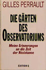 Buchcover Die Gärten des Observatoriums