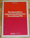 Buchcover Kompendium psychoanalytischer Grundbegriffe