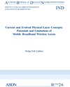 Buchcover Current and Evolved Physical Layer Concepts: Potentials and Limitations of Mobile Broadband Wireless Access