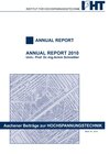 Buchcover Annual Report 2010