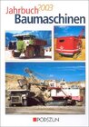 Buchcover Jahrbuch Baumaschinen 2003