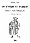 Buchcover Zur Semiotik der Inversion