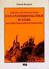 Buchcover Ursachen und Konturen eines Hindu-Fundamentalismus in Indien aus modernisierungstheoretischer Sicht