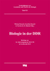 Buchcover Biologie in der DDR