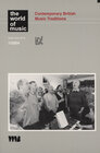 Buchcover Contemporary British Music Traditions