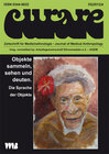 Buchcover Curare. Zeitschrift für Medizinethnologie / Journal of Medical Anthropology / Objekte sammeln, sehen und deuten.