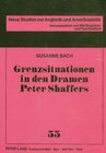 Buchcover Grenzsituationen in den Dramen Peter Shaffers