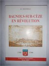 Buchcover Bagnols-sur-Cèze en Révolution