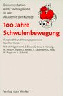Buchcover 100 Jahre Schwulenbewegung