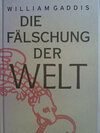 Buchcover Die Fälschung der Welt