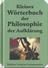 Buchcover Kleines Wörterbuch der Philosophie der Aufklärung