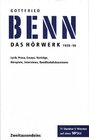 Buchcover Das Hörwerk 1928-1956