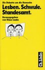 Buchcover Lesben. Schwule. Standesamt