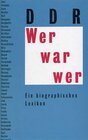 Buchcover Wer war wer - DDR