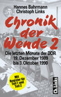 Buchcover Chronik der Wende 2