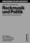Buchcover Rockmusik und Politik