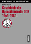 Buchcover Geschichte der Opposition in der DDR 1949-1989