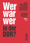 Buchcover Wer war wer in der DDR?
